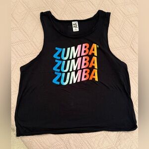 Zumba Fitness Black Tank Top